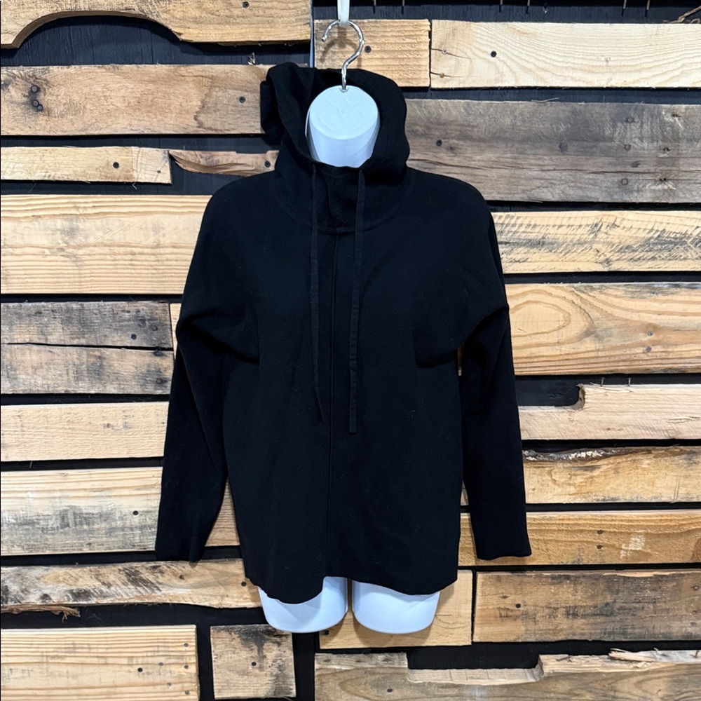 Banana Republic Women’s Milano Black Hoodie Sweater Size Small